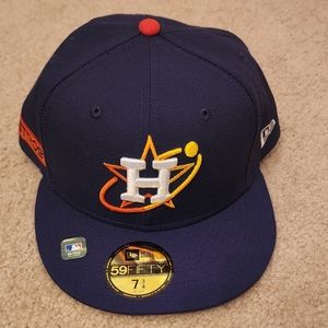 Astros Navy City Connect Fitted Cap
